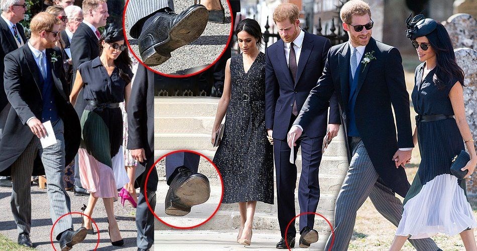 PRENS HARRY'NİN AYAKKABISI PATLAK