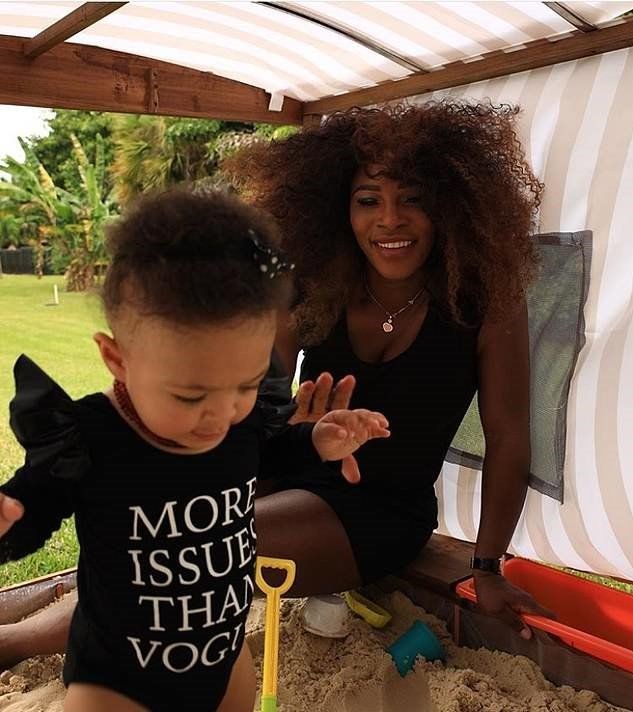 SERENA WILLIAMS'TAN '10 MİLYON' KUTLAMASI