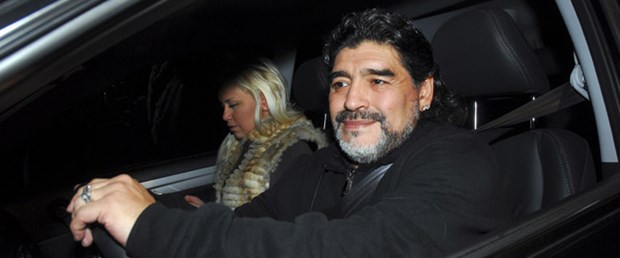 Maradona kaza geçirdi