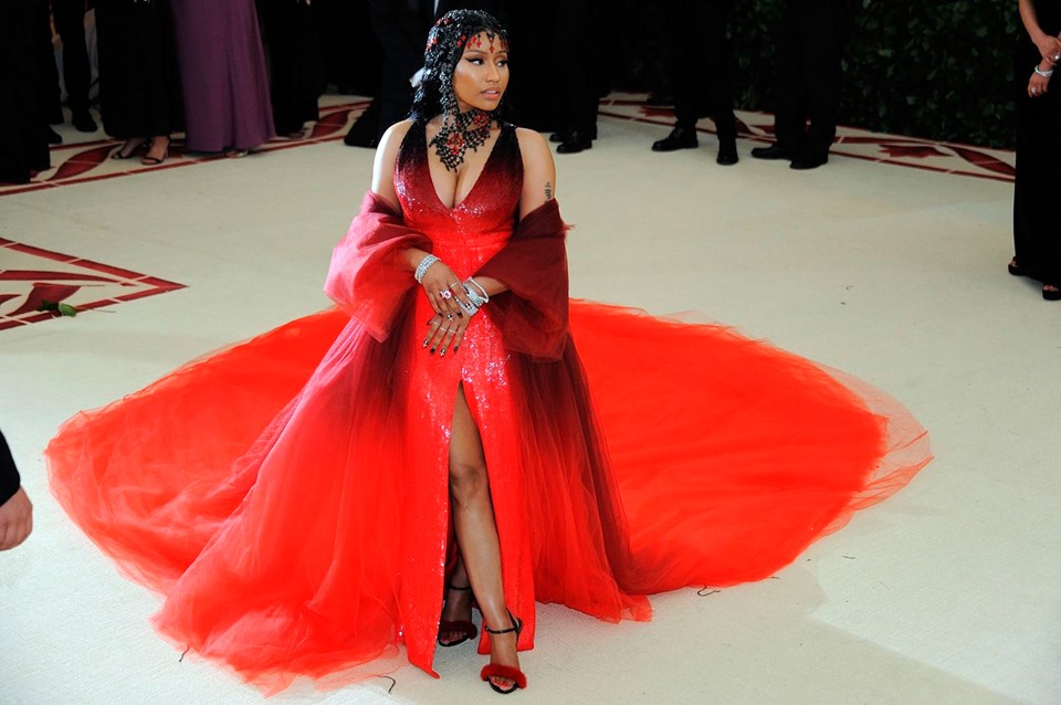 MET Gala 2018, Met Gala, en kotu giyinenler, nıckı minaj
