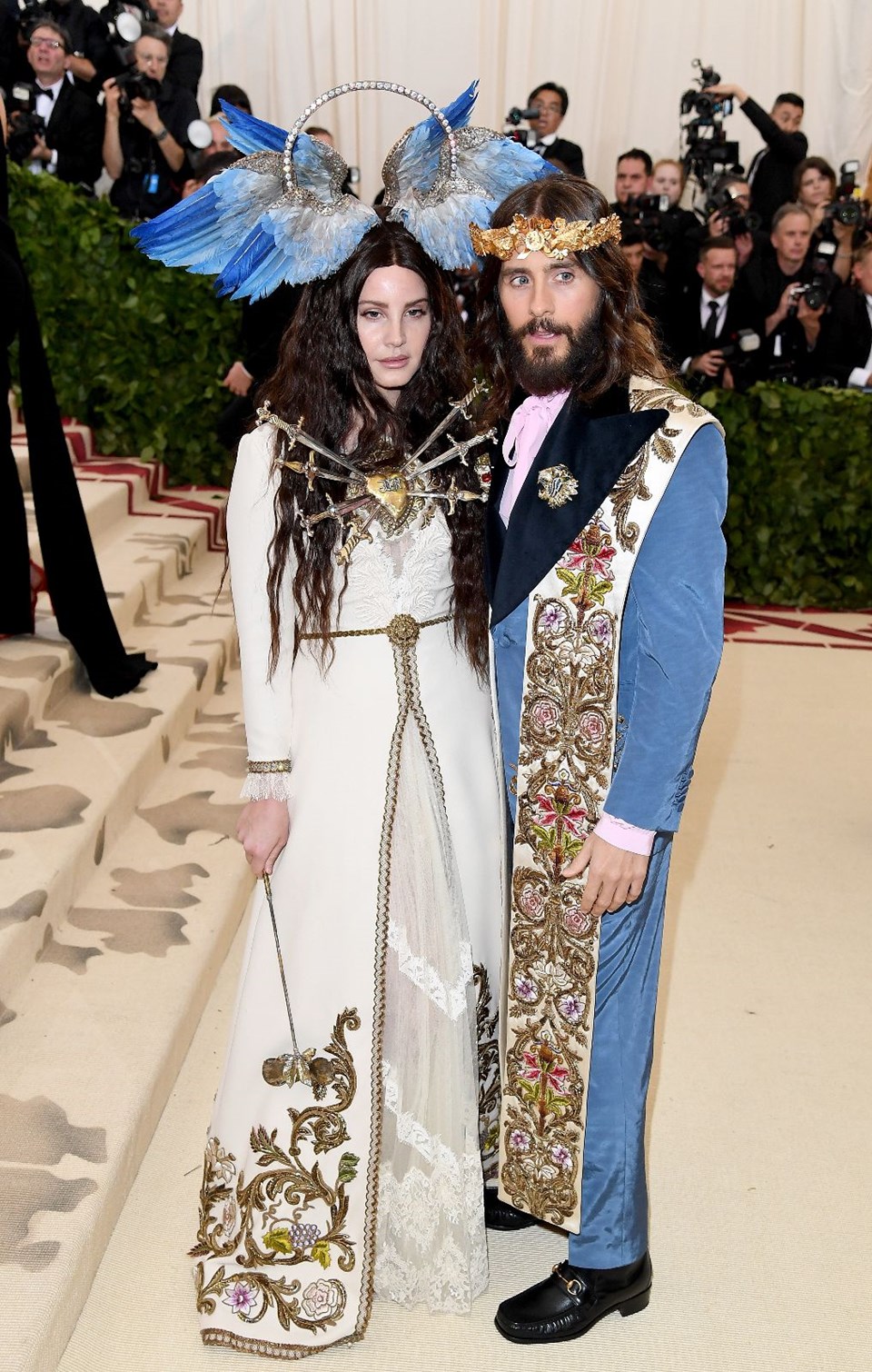MET Gala 2018, Met Gala, en kotu giyinenler, lana del rey, jared leto