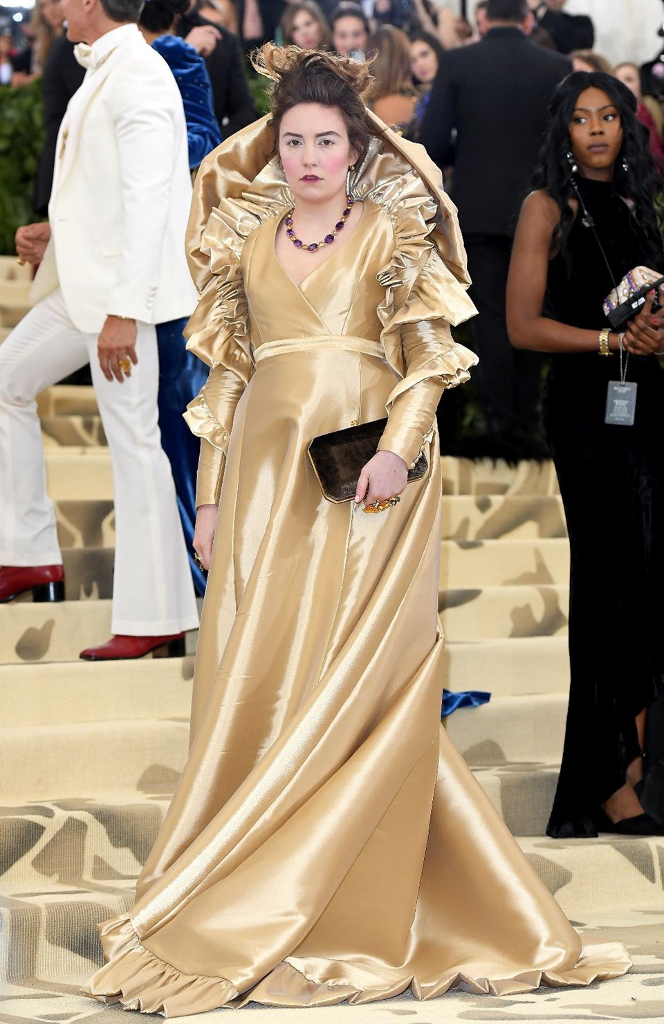 MET Gala 2018, Met Gala, en kotu giyinenler, lena dunham
