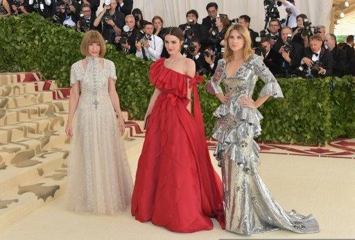 Met Gala 2018, Met Gala, Moda, Rihanna, Bella Hadid, Hailey Baldwin, Kate Moss, Olvia Munn, Vogue, ABD