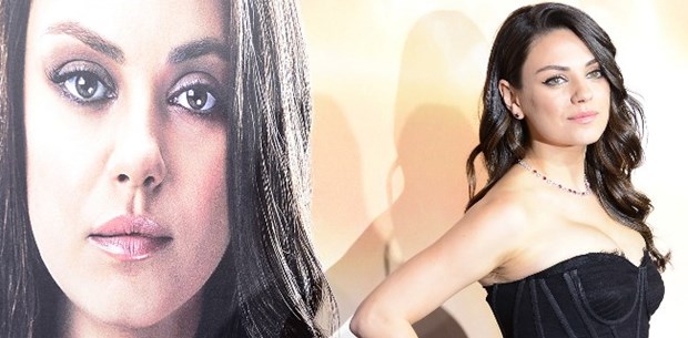 Hollywood yıldızı Mila Kunis, katıldığı bir...