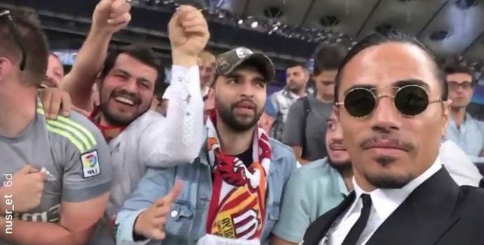 Nusret Real Madrid Vs Liverpool Match Championship Cup In The Final 39 Salted 39 1 Nusret Real Madrid Vs Liverpool Match Championship Cup In The Final 39 Salted 39 1