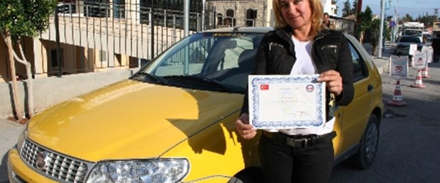 Önce taksici sonra yılın şoförü oldu