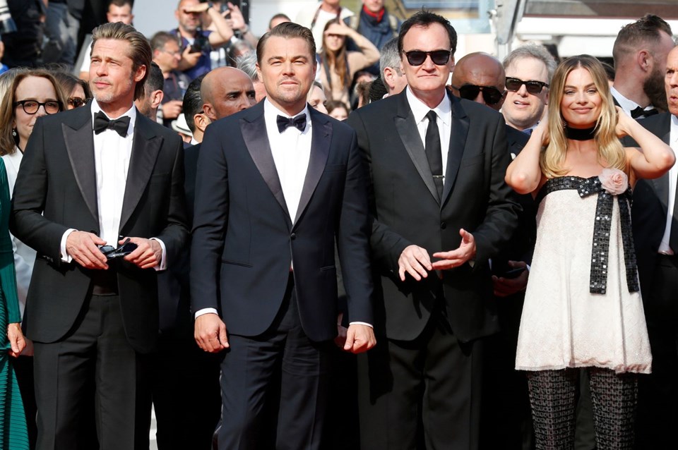 Once Upon A Time in Hollywood, Margot Robbie, Brad Pitt, Leonardo Di Caprio, Tarantino, Sinema, Cannes