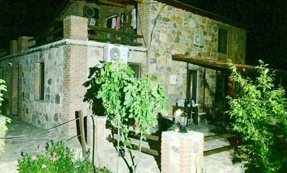 Selim Erdoğan'ın gözaltına alındığı villa.