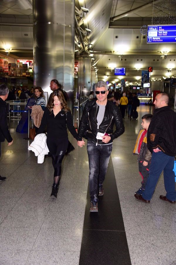 Özcan Deniz, Feyza Aktan, Özcan Deniz'in sevgilisi Feyza Aktan, Özcan Deniz ile Feyza Aktan el ele