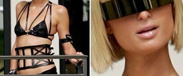 Paris Hilton ışın saçıyor
