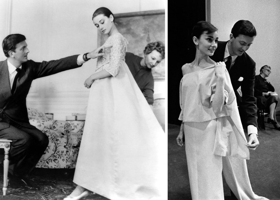 Hubert De Givenchy , Audrey Hepburn ve Jackie Kennedy gibi isimleri de giydirmişti.
