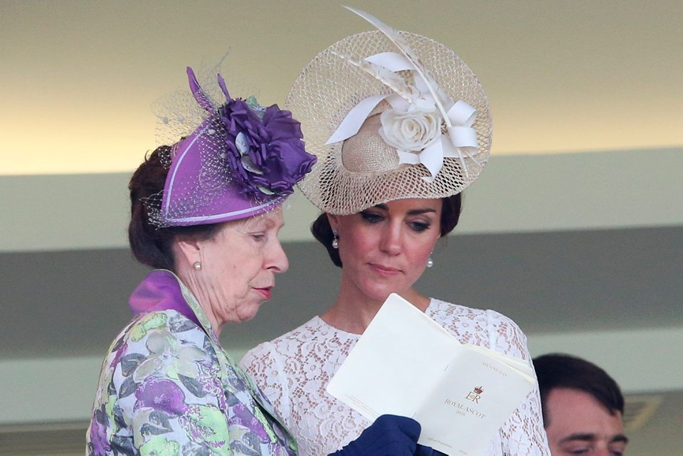 Prense Anne, Kate Middleton, İngiltere, Moda, Yaşam, Magazin