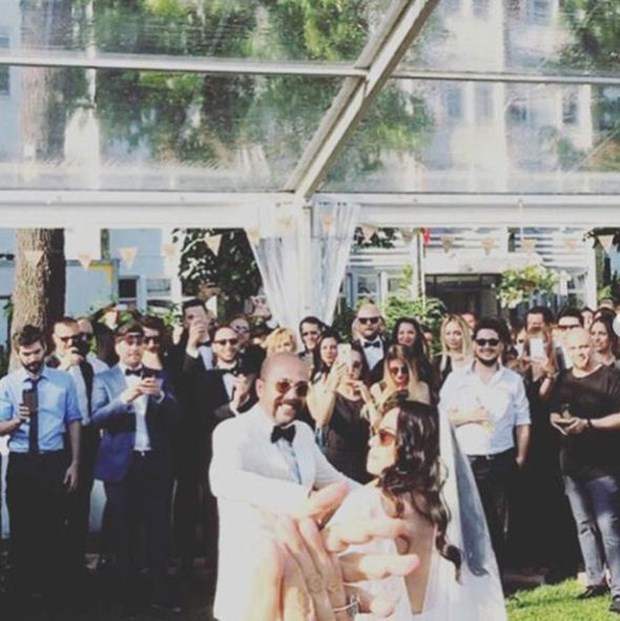 sarp akkaya, sinem yalçınkaya, düğün