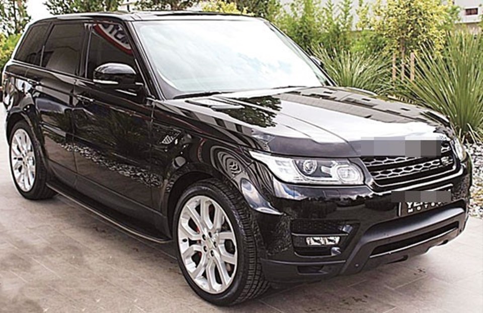 Sezen Aksu'nun oğlu için aldığı Range Rover Sport.