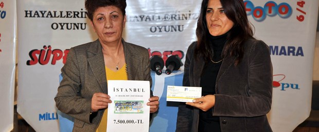 Son piyango talihlisi taksi şoförü
