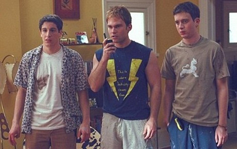 Scott'ı şöhrete kavuşturan 'American Pie' filminden bir sahne