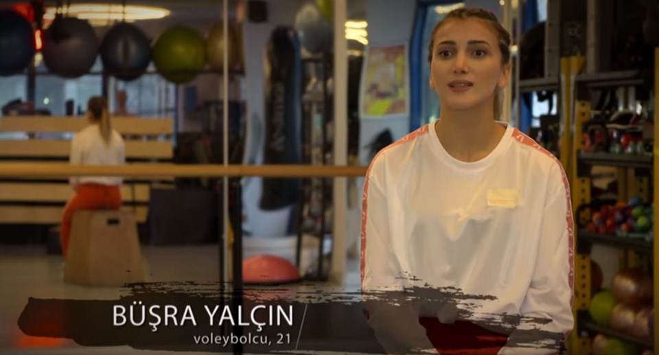 The 8-player of Survivor 2019 Büşra Yalçın