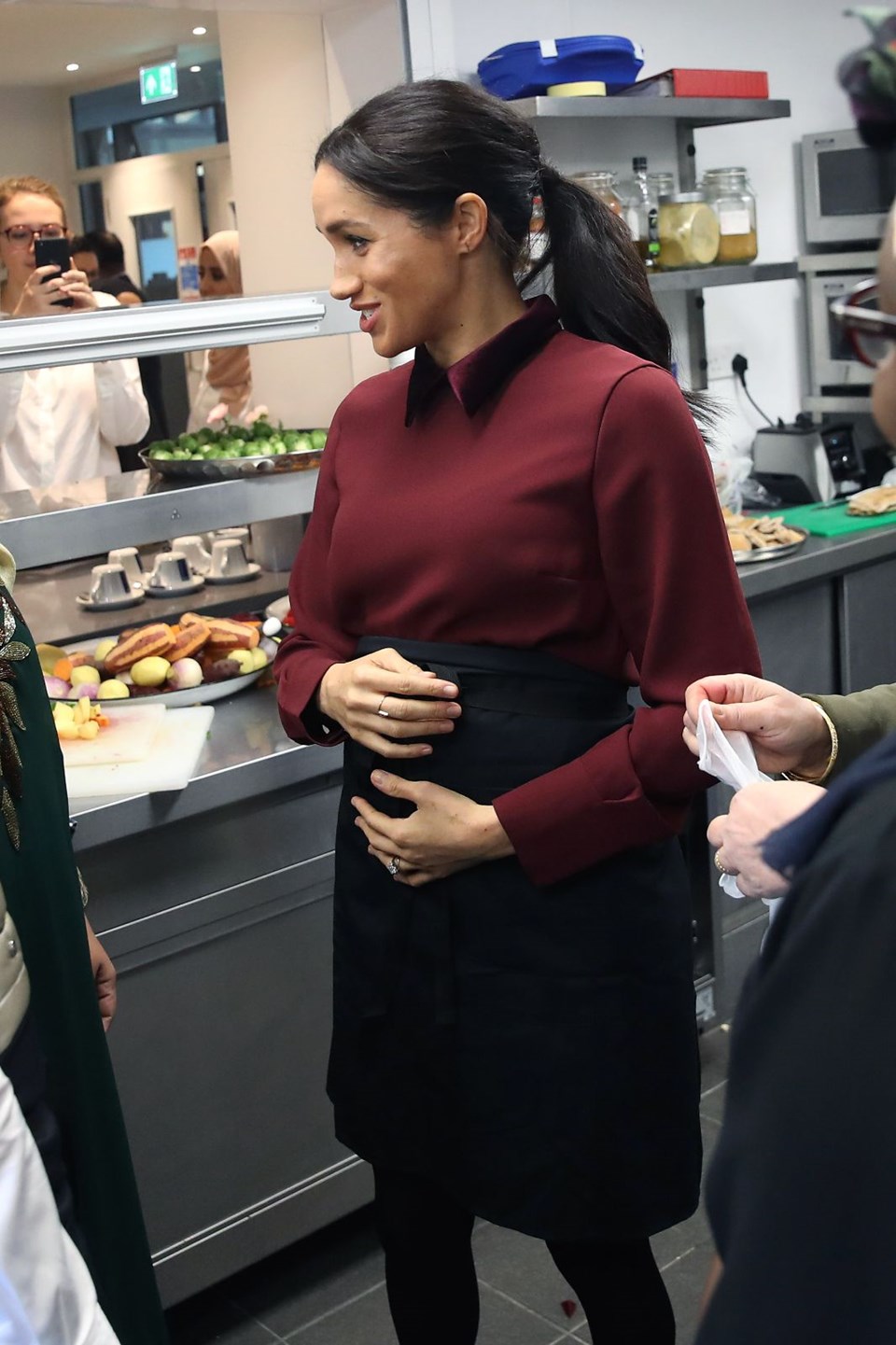 Sussex Duşesi Meghan Markle, Meghan Markle mutfakta, Meghan Markle yemek pişirdi