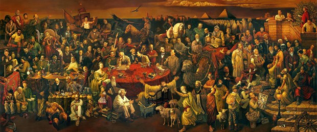 Tablodaki 103 ünlünün tam listesi