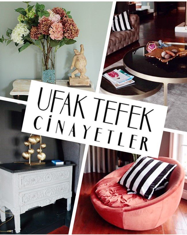 Ufak Tefek Cinayetler, Merve Aksak, ev, dekorasyon