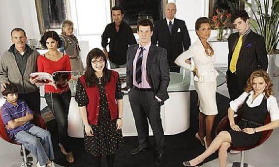 Brea'nın rol aldığı Ugly Betty dizisi.