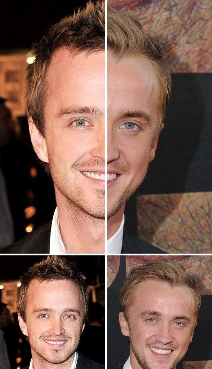 Aaron Paul ve Tom Felton