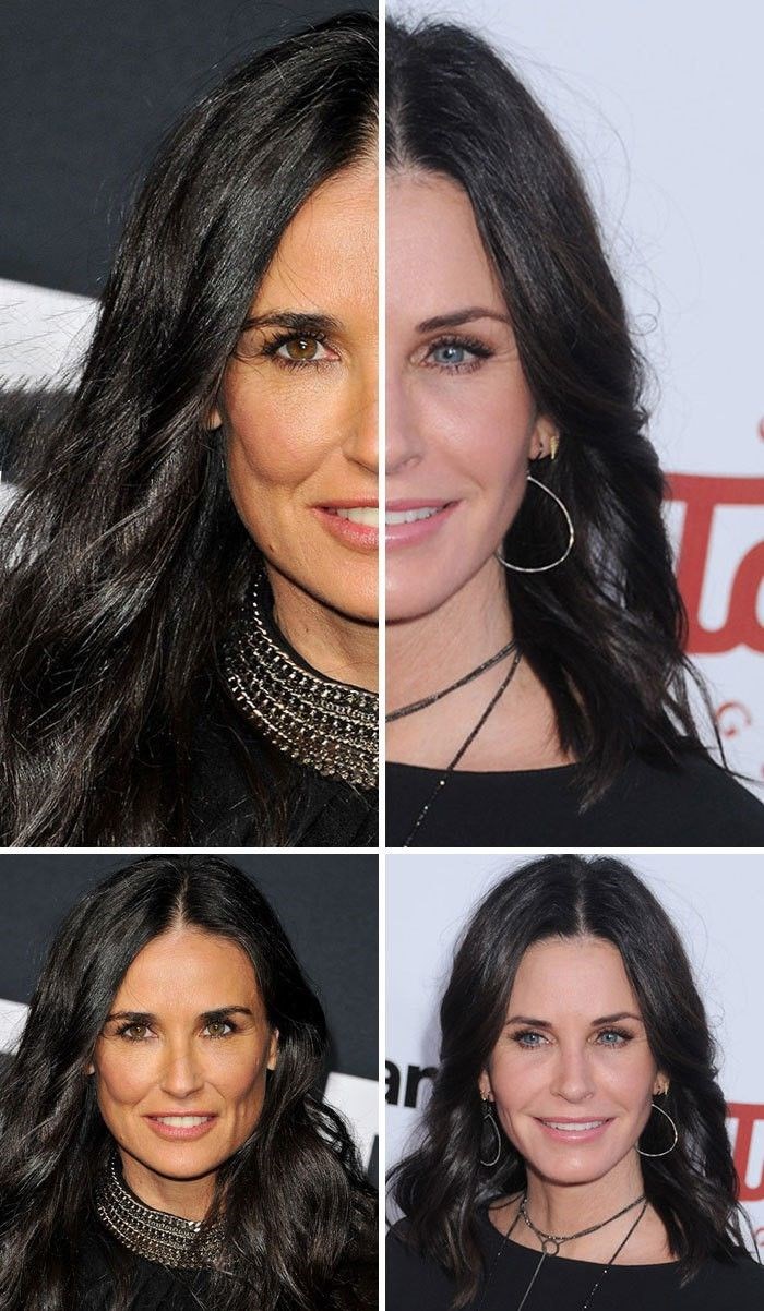 Demi Moore ve Courteney Cox