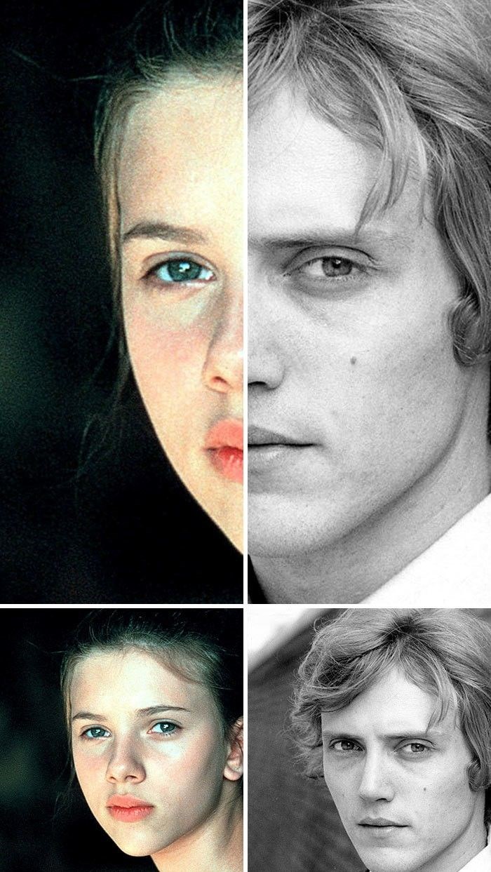 Scarlett Johansson ve Christopher Walken