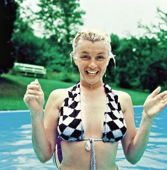 Marylin Monroe makyajsız