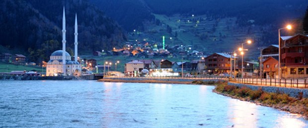 Uzungöl teleferikten de görülebilecek
