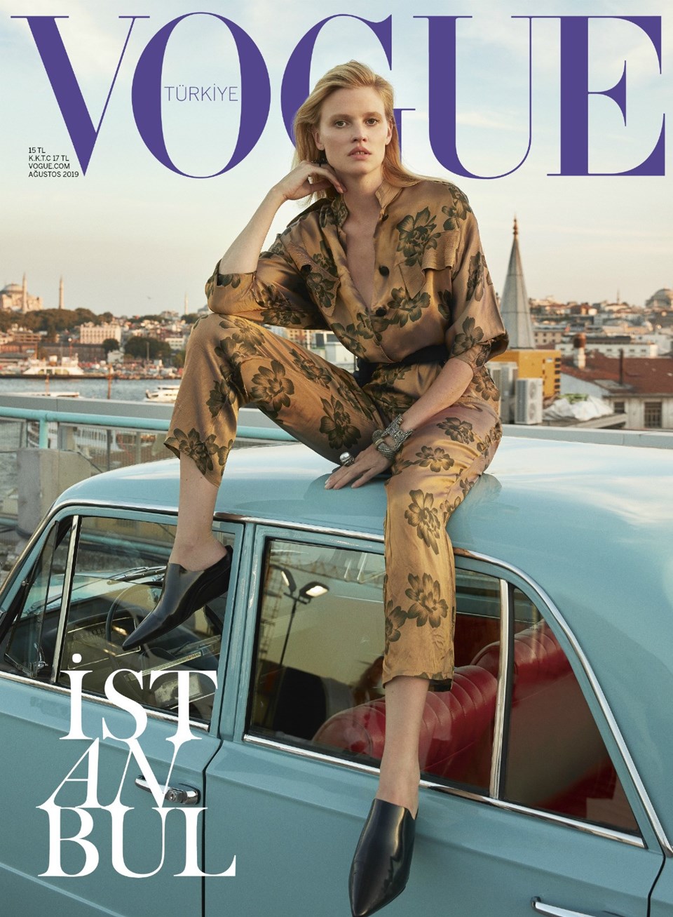 Lara Stone İstanbul'da