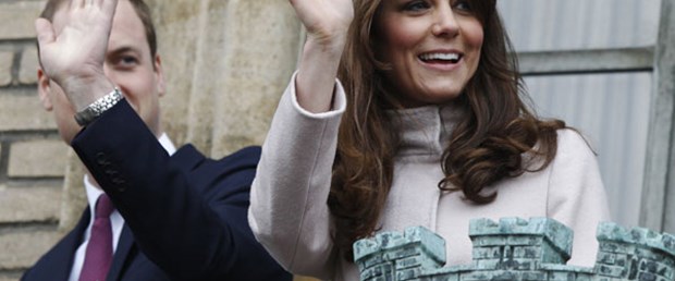 William ve Kate ilk kez Cambridge'de