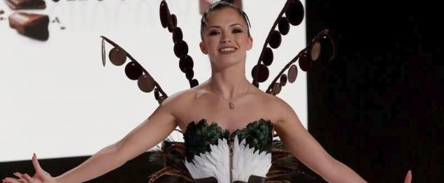 Paris�te �çikolata tadında� defile (Video)