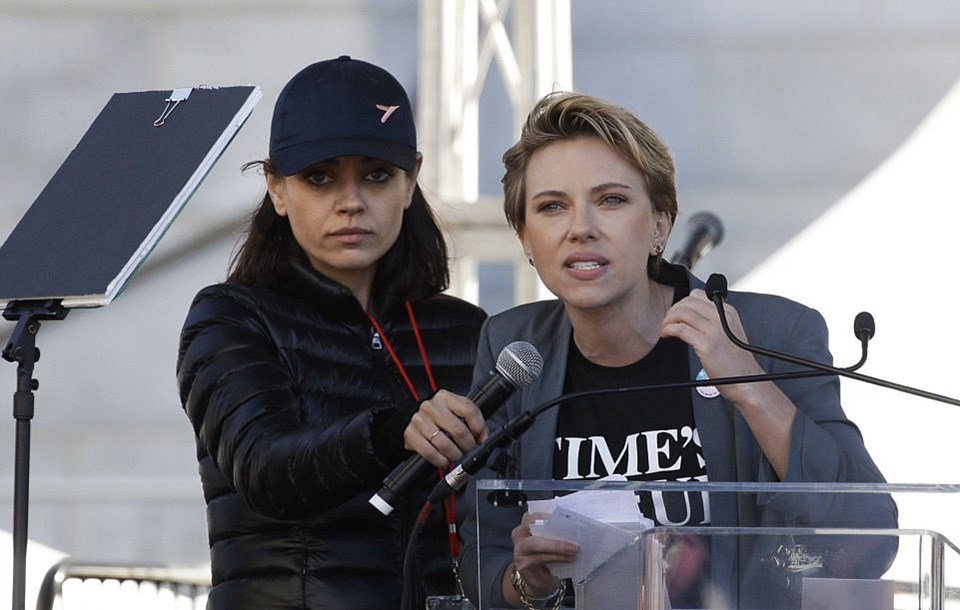 Scarlett Johansson'dan James Franco'ya: Time’s Up rozetini geri ver - 1