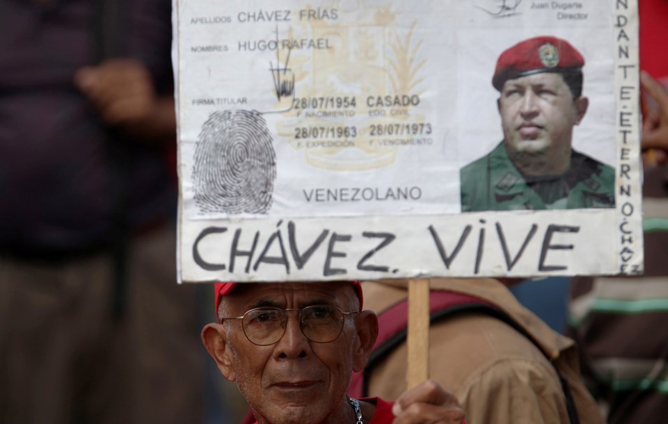 Hugo Chavez ülkede ABD karşıtlarının sembolü durumunda