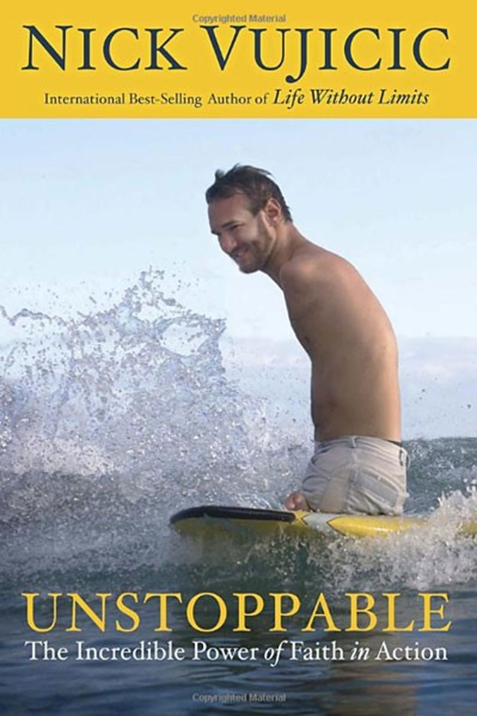 Vujicic'in ilham veren öyküsü çok satan kitap oldu
