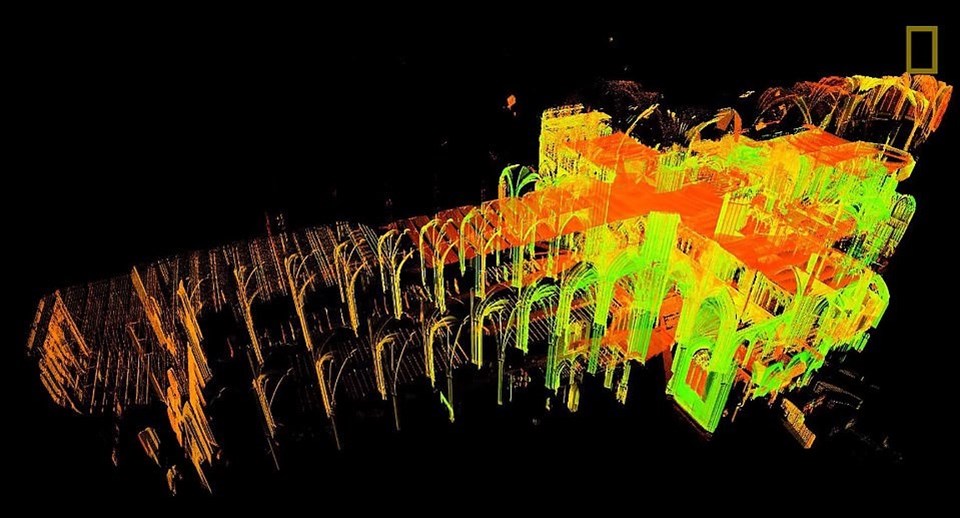Geçtiğimiz yıl 49 yaşında kansere karşı verdiği savaşa yenik düşen Andrew Tallon 2015 yılında tarihi yapının 3D kopyasını çıkarmıştı .