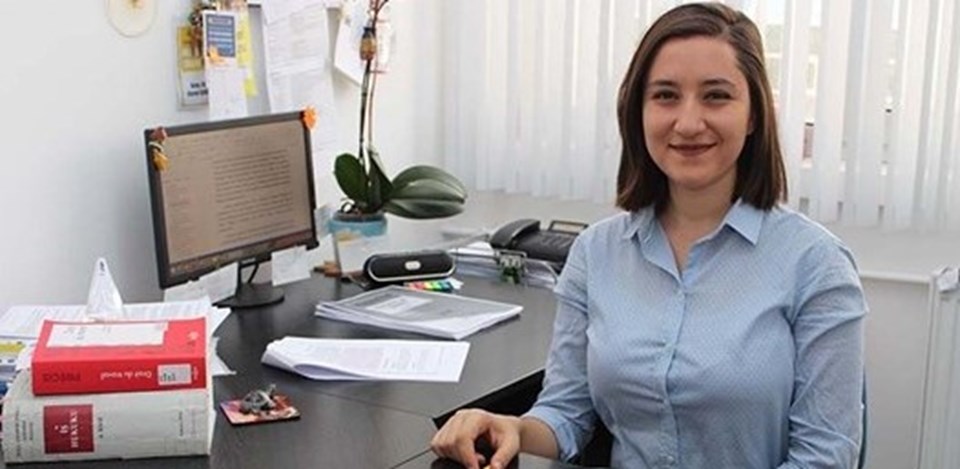 Öldürülen Çankaya Üniversitesi Hukuk Fakültesi Araştırma Görevlisi Ceren Damar Şenel.