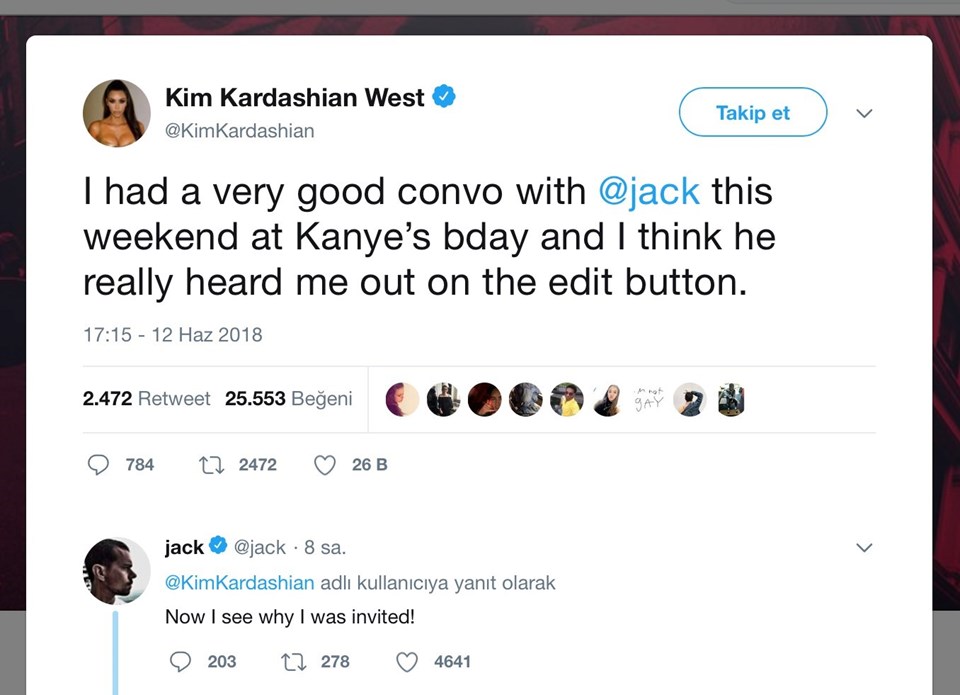 Kim Kardashian'ın serzeniş twwet'i