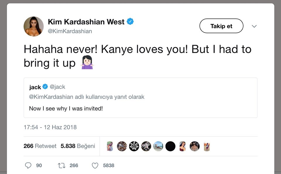 Eşi Kanye'yi de olaya dahil etti...
