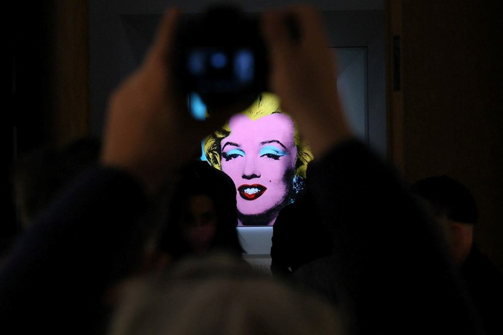 Marilyn Monroe portresine rekor fiyat 7 Andy Warhol'un Marilyn Monroe portresine rekor fiyat - 8