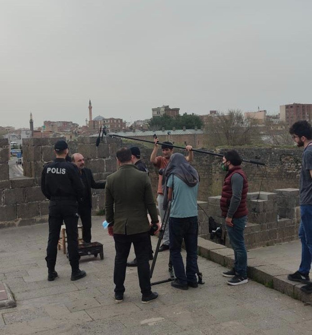 Diyarbakır'ın tarihi mekanları dizi çekimleri için doğal plato oldu - 2