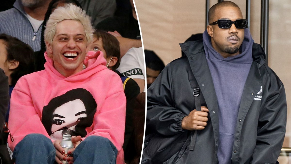 Pete Davidson, Kanye West'in şarkı sözleriyle tehdidini komik buldu