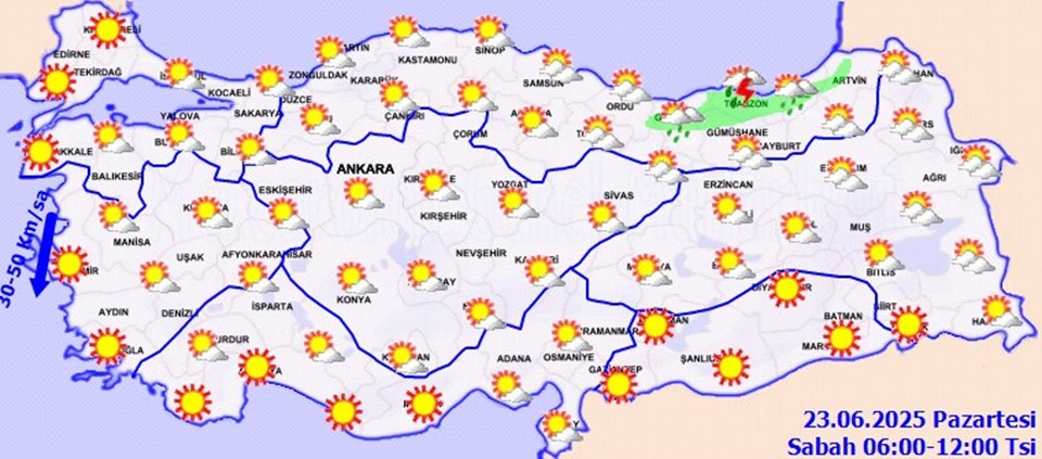 Aşırı sıcak uyarısı: Salıdan sonraya dikkat - 1