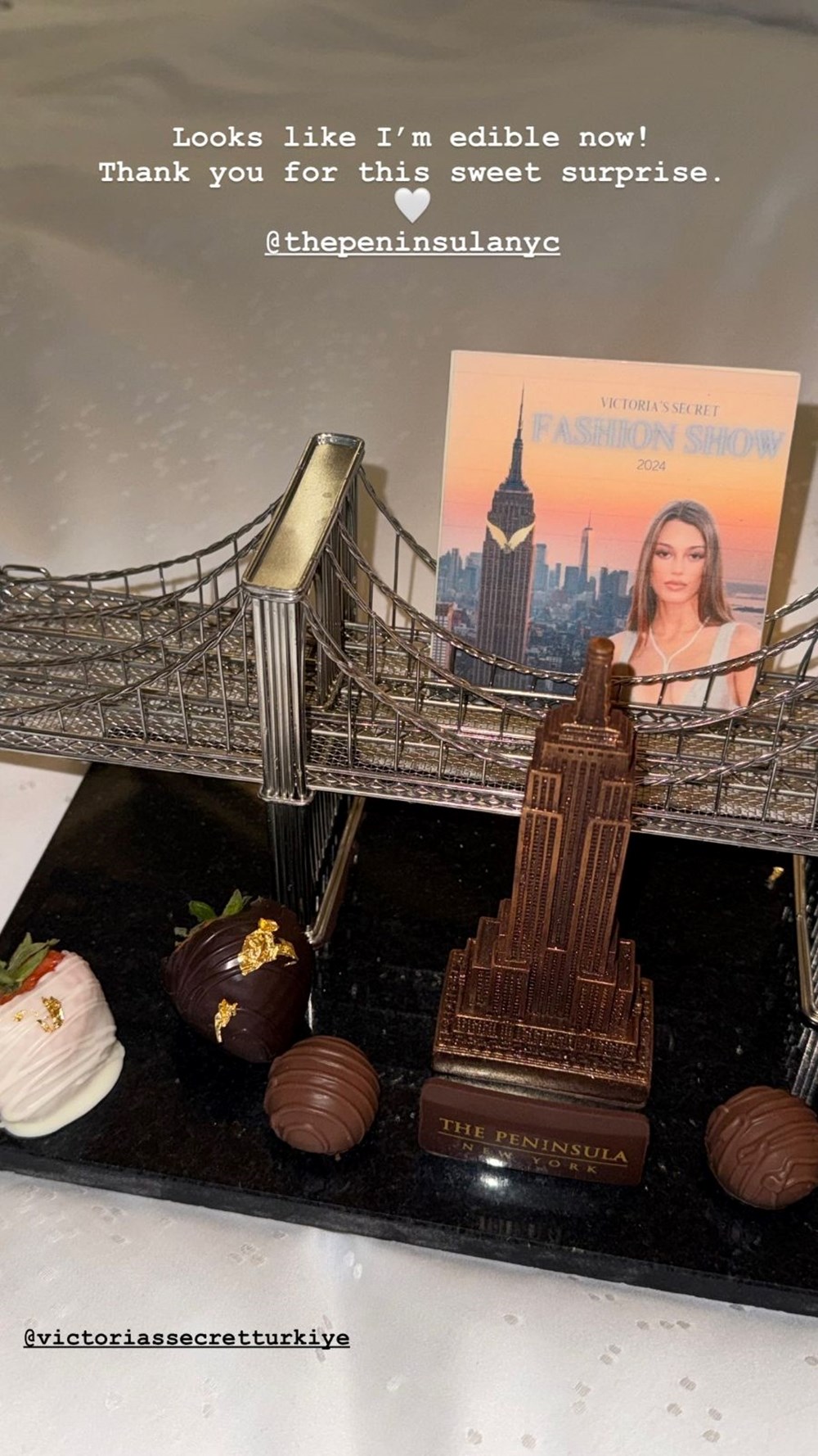 Dilan Çiçek Deniz'in Victoria's Secret Fashion Show heyecanı - 8