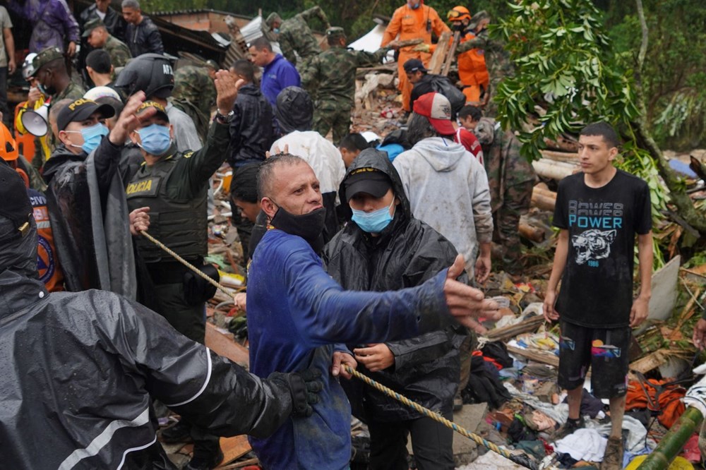 Kolombiya'da toprak kayması sonucu 14 kişi öldü - 25