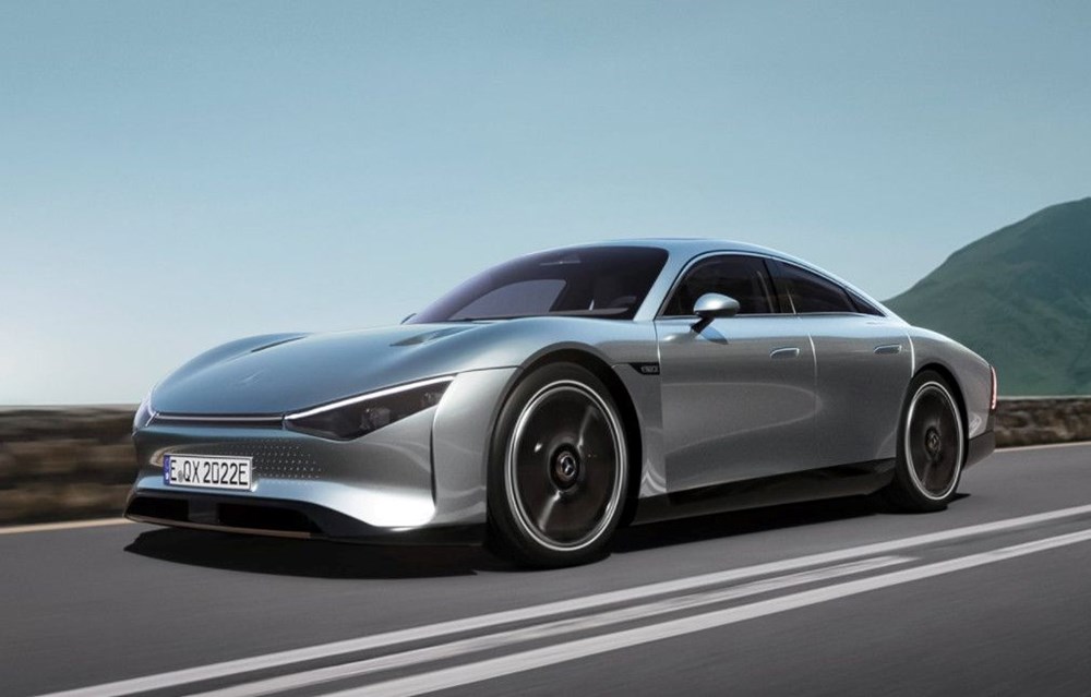Mercedes-Benz yeni elektrikli modelini tanıttı: Tek şarjla 1000 kilometre menzil - 2