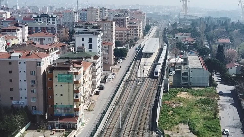 Gebze-Halkalı Banliyö Tren Hattı açıldı (Gebze Halkalı durakları) - Son ...