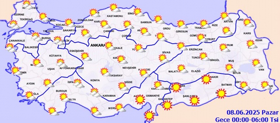İl il hava durumu tahmini: Sağanak uyarısı geldi - 1