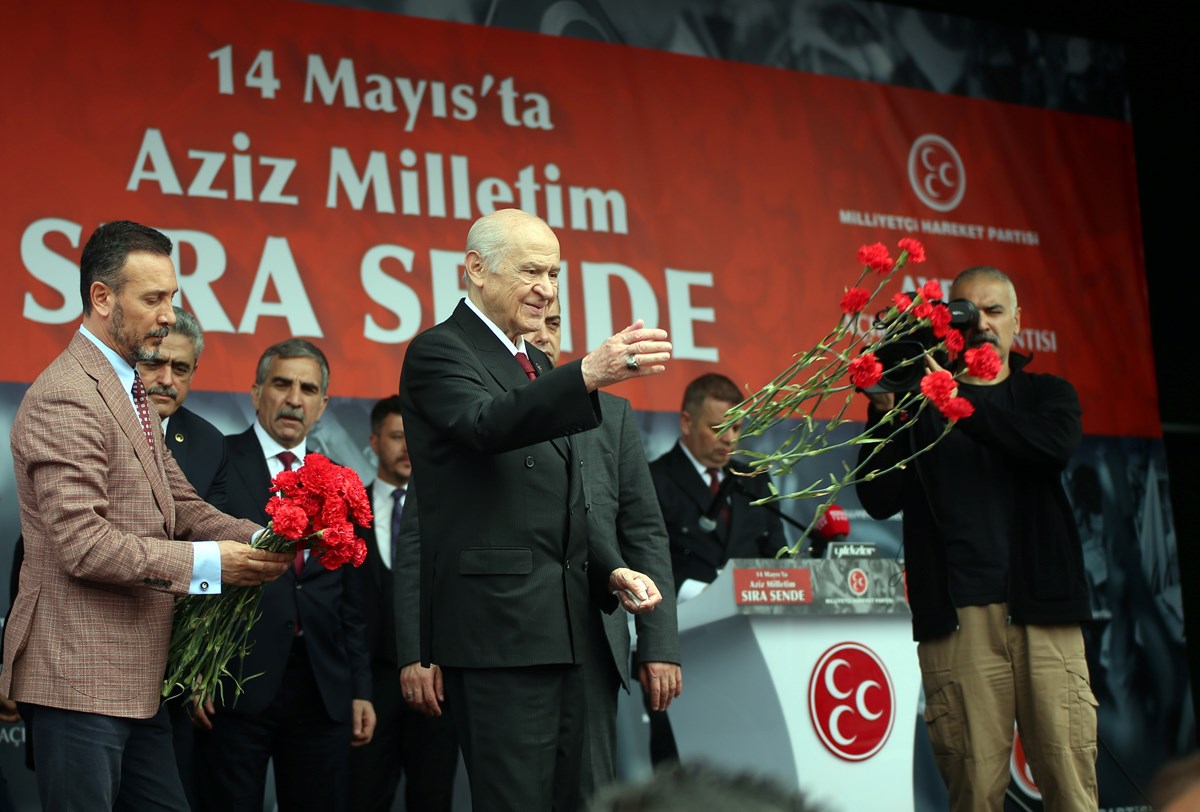 MHP lideriş Bahçeli, Aydın